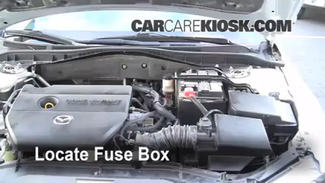 2006 Mazda 6 i 2.3L 4 Cyl. Sedan (4 Door) Fusible (moteur) Remplacement